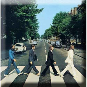 The Beatles Fridge Magnet: Abbey Road The Beatles Fridge Magnet: Abbey Road