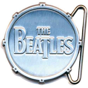The Beatles Belt Buckle: All Metal Drum The Beatles Belt Buckle: All Metal Drum