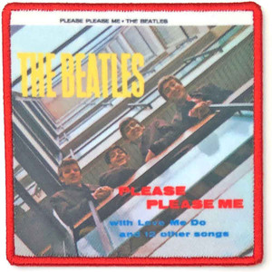 The Beatles Standard Patch: Please Please Me Album Cover The Beatles Standard Patch: Please Please Me Album Cover