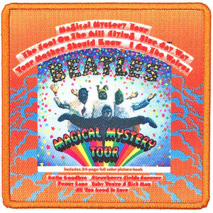 The Beatles Standard Patch: Magical Mystery Tour Album Cover The Beatles Standard Patch: Magical Mystery Tour Album Cover