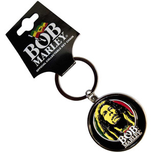 Bob Marley Keychain: Logo Face Bob Marley Keychain: Logo Face