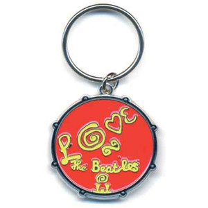 The Beatles Keychain: Love Drum The Beatles Keychain: Love Drum