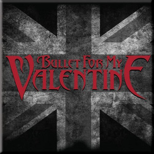 Bullet For My Valentine Fridge Magnet: UK Flag