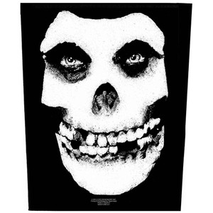 Misfits Back Patch: Face Skull Misfits Back Patch: Face Skull