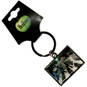 The Beatles Keychain: Abbey Road Crossing Photo The Beatles Keychain: Abbey Road Crossing Photo