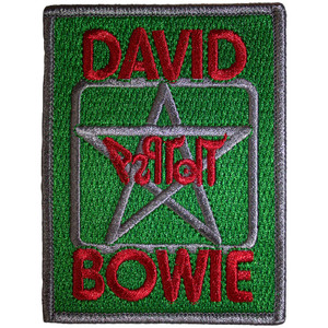 David Bowie Standard Patch: Back Stage Pass David Bowie Standard Patch: Back Stage Pass