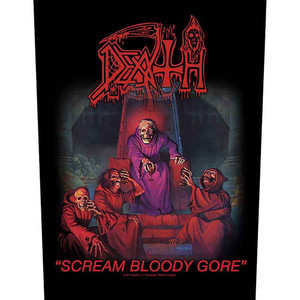 Death Back Patch: Scream Bloody Gore Death Back Patch: Scream Bloody Gore