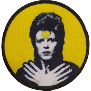 David Bowie Standard Patch: Hands Crossed David Bowie Standard Patch: Hands Crossed
