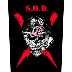 Stormtroopers of Death Back Patch: Scrawled Lightning Stormtroopers of Death Back Patch: Scrawled Lightning