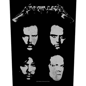 Metallica Back Patch: Black Album