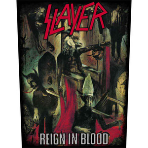 Slayer Back Patch: Reign In Blood Slayer Back Patch: Reign In Blood