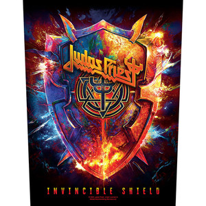 Judas Priest Back Patch: Invincible Shield Judas Priest Back Patch: Invincible Shield