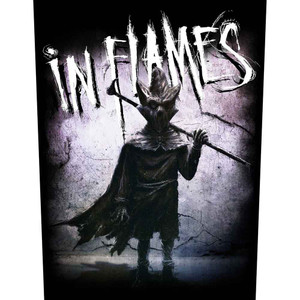In Flames Back Patch: The Mask In Flames Back Patch: The Mask