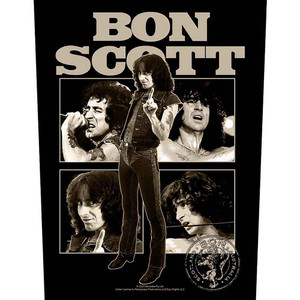 Bon Scott Back Patch: Collage Bon Scott Back Patch: Collage