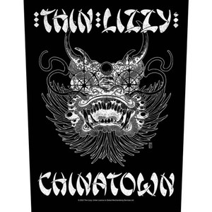 Thin Lizzy Back Patch: Chinatown Thin Lizzy Back Patch: Chinatown
