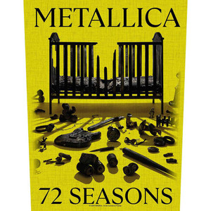 Metallica Back Patch: 72 Seasons Crib Metallica Back Patch: 72 Seasons Crib