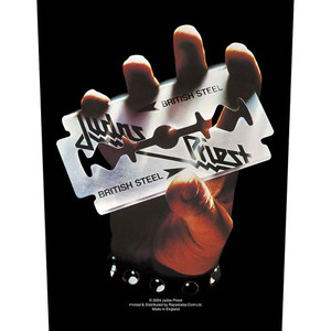 Judas Priest Back Patch: British Steel Judas Priest Back Patch: British Steel