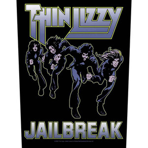 Thin Lizzy Back Patch: Jailbreak Thin Lizzy Back Patch: Jailbreak