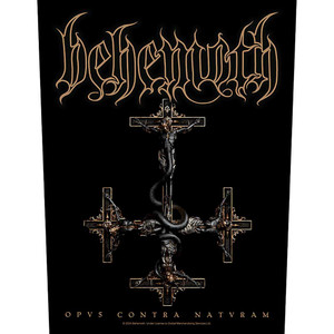 Behemoth Back Patch: Opvs Contra Natvram Behemoth Back Patch: Opvs Contra Natvram