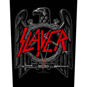 Slayer Back Patch: Black Eagle Slayer Back Patch: Black Eagle