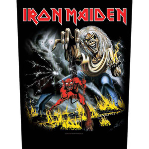 Iron Maiden Back Patch: Number Of The Beast Iron Maiden Back Patch: Number Of The Beast