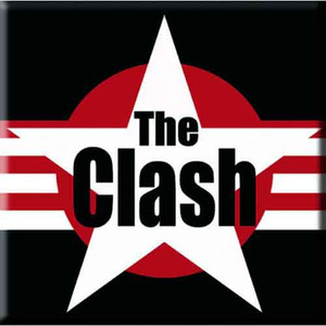 The Clash Fridge Magnet: Stars & Stripes