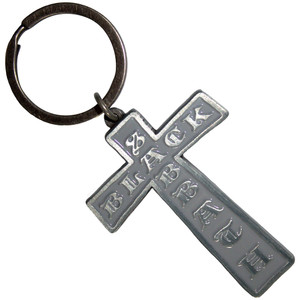Black Sabbath Keychain: Cross Black Sabbath Keychain: Cross