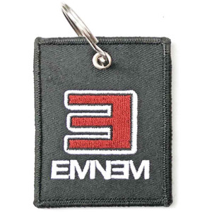 Eminem Patch Keychain: Reversed E Logo (Double Sided) Eminem Patch Keychain: Reversed E Logo (Double Sided)