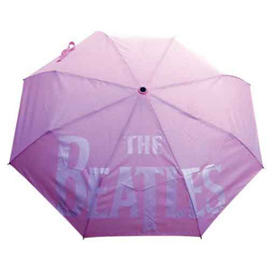 The Beatles Umbrella: Drop T Logo (Pink) (Retractable) The Beatles Umbrella: Drop T Logo (Pink) (Retractable)