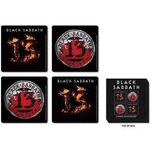Black Sabbath Coaster Set: 13 Black Sabbath Coaster Set: 13
