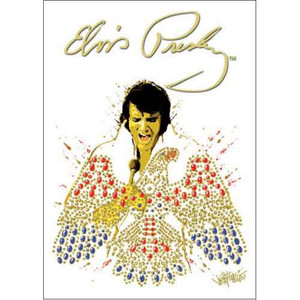 Elvis Presley Postcard: American Eagle Elvis Presley Postcard: American Eagle