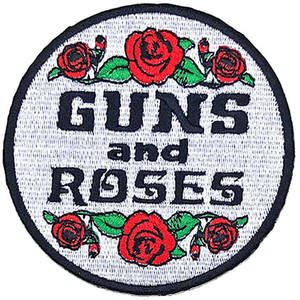 Guns N' Roses Standard Patch: Roses Guns N' Roses Standard Patch: Roses
