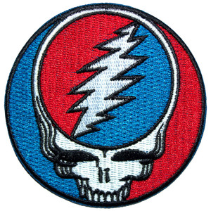Grateful Dead Standard Patch: Steal Your Face Classic Grateful Dead Standard Patch: Steal Your Face Classic
