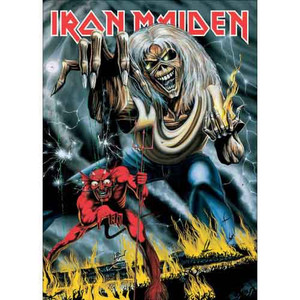 Iron Maiden Postcard: Number Of The Beast Iron Maiden Postcard: Number Of The Beast