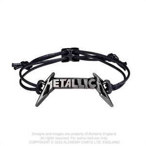 Metallica Wrist Strap: Classic Logo Metallica Wrist Strap: Classic Logo