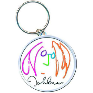 John Lennon Keychain: Self Portrait Colour John Lennon Keychain: Self Portrait Colour