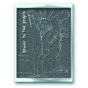 John Lennon Pin Badge: Power To The People HiChrome John Lennon Pin Badge: Power To The People HiChrome