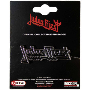 Judas Priest Pin Badge: Logo Judas Priest Pin Badge: Logo