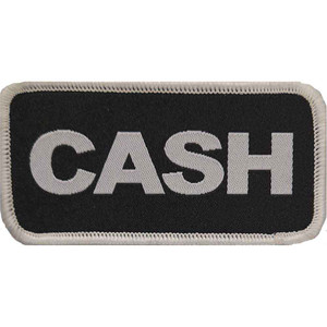 Johnny Cash Standard Patch: Cash Johnny Cash Standard Patch: Cash