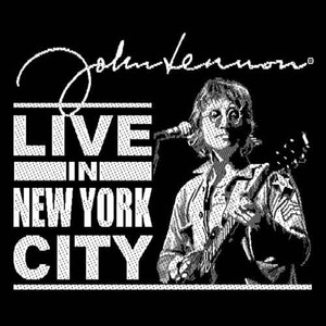 John Lennon Standard Patch: Live in New York City John Lennon Standard Patch: Live in New York City