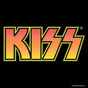 KISS Single Cork Coaster: Logo KISS Single Cork Coaster: Logo