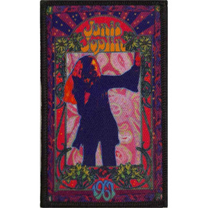 Janis Joplin Standard Patch: Floral Flame Janis Joplin Standard Patch: Floral Flame