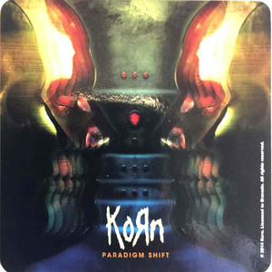 Korn Single Cork Coaster: Paradigm Shift Korn Single Cork Coaster: Paradigm Shift