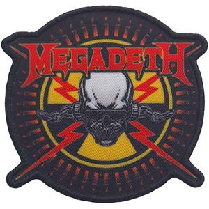 Megadeth Standard Patch: Bullets Megadeth Standard Patch: Bullets