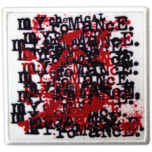 My Chemical Romance Standard Patch: Sweet Revenge Logo Repeat My Chemical Romance Standard Patch: Sweet Revenge Logo Repeat