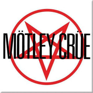 Motley Crue Fridge Magnet: Motley-Gram Motley Crue Fridge Magnet: Motley-Gram
