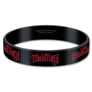 Miss May I Gummy Wristband: Logo Miss May I Gummy Wristband: Logo