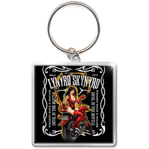 Lynyrd Skynyrd Keychain: Devil In The Bottle (Photo Print) Lynyrd Skynyrd Keychain: Devil In The Bottle (Photo Print)