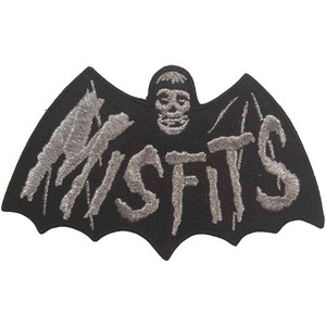 Misfits Standard Patch: Bat Logo Misfits Standard Patch: Bat Logo