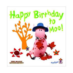 Magic Roundabout Greetings Card: Ermintrude Magic Roundabout Greetings Card: Ermintrude